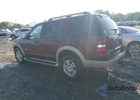 2007 Ford Explorer Eddie Bauer из США, поврежденный, VIN 1FMEU74807UB19295